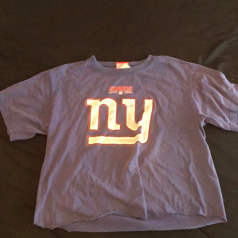 vintage cropped giants t shirt